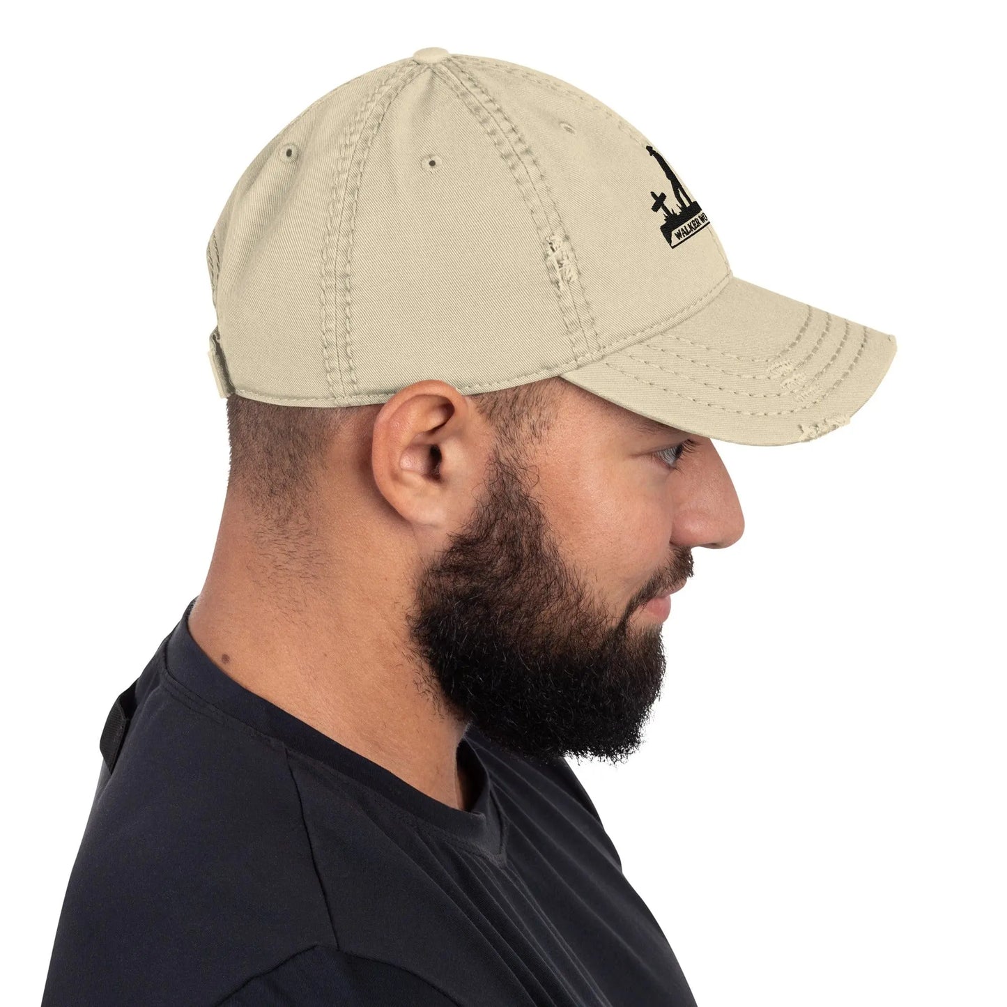 Walker Wood Gifts Distressed Dad Hat
