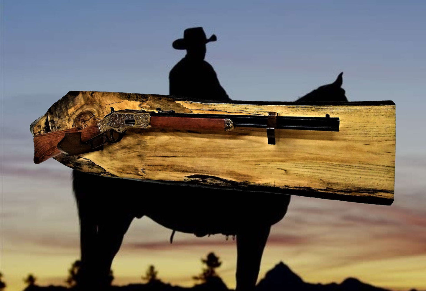 Walker Wood Gifts Gun Display Gift