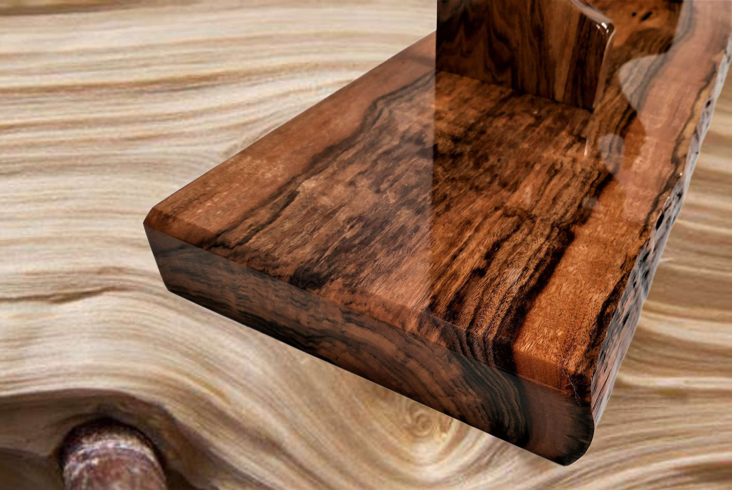 Walker Wood Gifts sword stands Large Professional 9-Tier Katana Sword Stand Exotic Rosewood Collectors Gift