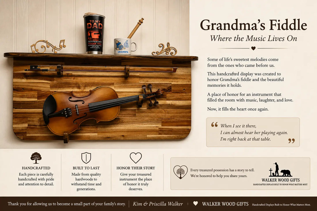 When the Music Begins Again, Grandma's Fiddle