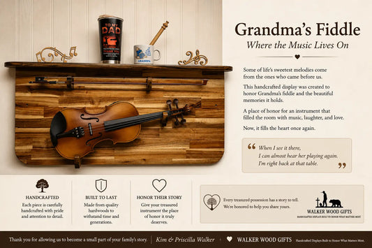 When the Music Begins Again, Grandma's Fiddle