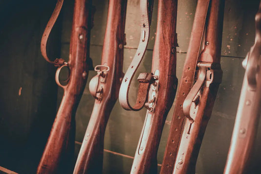 Rustic Wooden Gun Racks for Elegant Rifle Displays