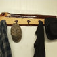 Live Edge Red Cedar Coat Rack: Rustic Cabin Decor with 6 Hooks