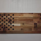 50 Black Star Flag 2 Place Lever Action Rifle Cabin Acacia Display Collector Gift