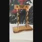 Live Edge Rustic 3 Tier Beautiful Cherry Japanese Samurai Sword Display Stand Collectors Gift