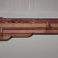 Rustic Trump Lever Action Gun Display Faux Live Edge Knotty Pine Collectors Gift