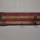 Rustic Old Glory M1 Garand Gun and Knife Display Faux Live Edge Knotty Pine Gift