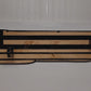 Rustic 250th Bicentennial Lever Action Gun Display Faux Live Edge Knotty Pine Collectors Gift