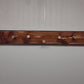 Red Cedar Coat Hat Rack with Gunshot Shell Hooks – Rustic Wall Decor