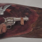 Rustic Live Edge Maple Pistol Wall Display Colt PeaceMaker Eagle Collectors Gift