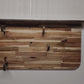 Traditional Acacia Violin Display with Shelf Great Grandma Grandpa Musical Gift Decor