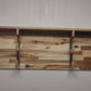 Traditional 2 Tier Acacia Katana Wall Display Deep Shelf Dojo Collectors Gift