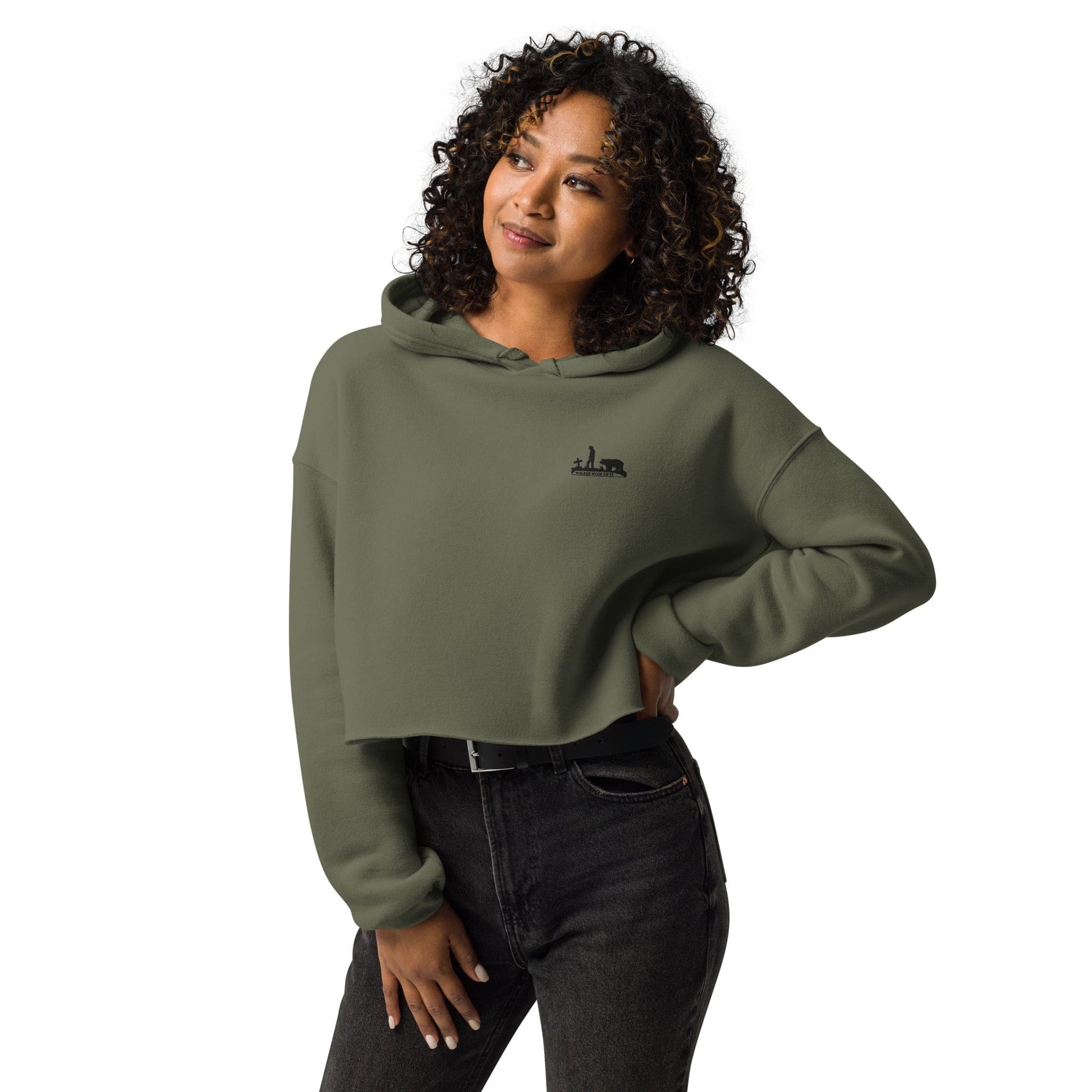 Walker Wood Gifts Crop Hoodie