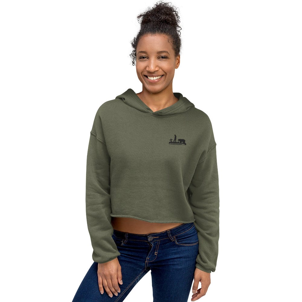 Walker Wood Gifts Crop Hoodie