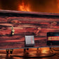 Walker Wood Gifts Fireman's Axe Display Traditional Fireman's Axe Display Shelf for Retired Firefighters Gift