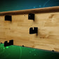 Walker Wood Gifts guitar rack Traditional Rustic Violin Display Shelf: Golden Cabin Pine, Musical Decor
