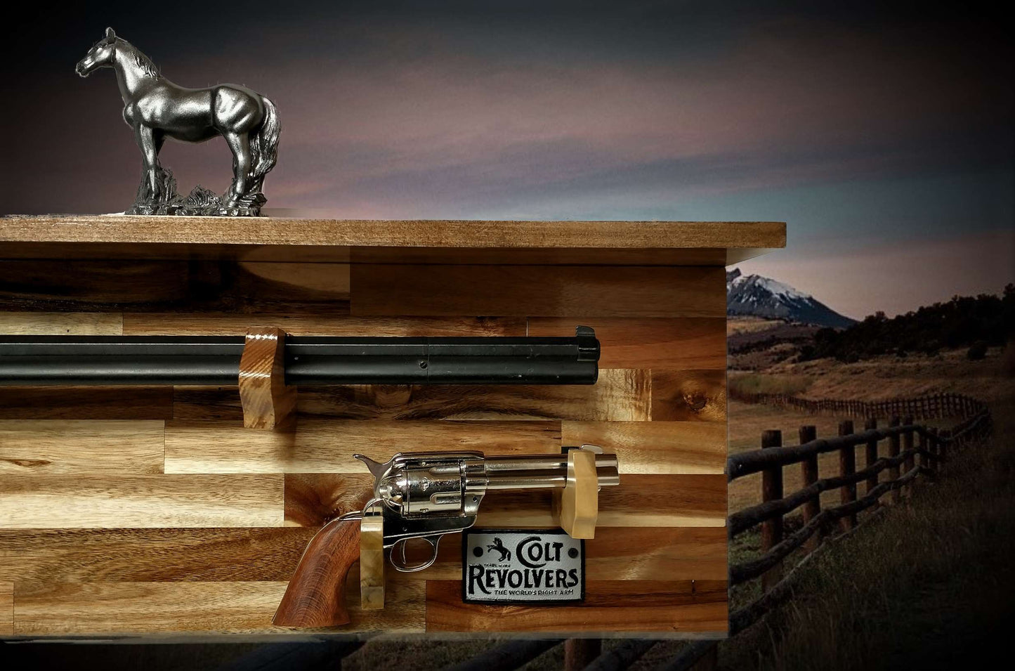 Walker Wood Gifts Gun Display Copy of
