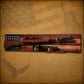 Walker Wood Gifts Gun Display M1 Garand Rifle & K-Bar Display Rack – Handcrafted Old Glory Rustic Gun Display