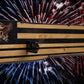 Walker Wood Gifts Gun Display Rustic 250th Bicentennial Lever Action Gun Display Faux Live Edge Knotty Pine Collectors Gift