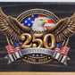 Walker Wood Gifts Gun Display Rustic 250th Bicentennial Lever Action Gun Display Faux Live Edge Knotty Pine Collectors Gift