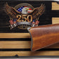 Walker Wood Gifts Gun Display Rustic 250th Bicentennial Lever Action Gun Display Faux Live Edge Knotty Pine Collectors Gift