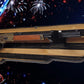 Walker Wood Gifts Gun Display Rustic 250th Bicentennial Lever Action Gun Display Faux Live Edge Pine Collectors Gift