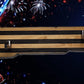 Walker Wood Gifts Gun Display Rustic 250th Bicentennial Lever Action Gun Display Faux Live Edge Pine Collectors Gift