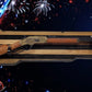 Walker Wood Gifts Gun Display Rustic 250th Bicentennial Lever Action Gun Display Faux Live Edge Pine Collectors Gift
