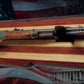 Walker Wood Gifts Gun Display Rustic 250th Freedom American Flag Lever Action Gun Display Faux Live Edge Pine