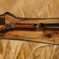 Walker Wood Gifts Gun Display Rustic Beautiful Contoured Live Edge Red Oak Lever Action Henry Gun Display Collectors Gift