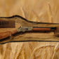 Walker Wood Gifts Gun Display Rustic Beautiful Contoured Live Edge Red Oak Lever Action Henry Gun Display Collectors Gift