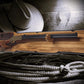 Walker Wood Gifts Gun Display Rustic Lever Action Henry Faux Live Edge Knotty Pine Gun Display Collector Gift