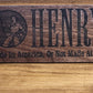Walker Wood Gifts Gun Display Rustic Lever Action Henry Faux Live Edge Knotty Pine Gun Display Collector Gift