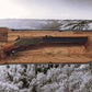 Walker Wood Gifts Gun Display Rustic Lever Action Henry Rifle Display Cabin Oak with Lock Collectors Gift