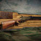 Walker Wood Gifts Gun Display Rustic Lever Action Rifle Display | Handcrafted Rustic Faux Live Edge Knotty Pine Gun Rack Wall Mount Henry Decor Gift