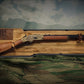 Walker Wood Gifts Gun Display Rustic Lever Action Rifle Display | Handcrafted Rustic Faux Live Edge Knotty Pine Gun Rack Wall Mount Henry Decor Gift