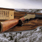 Walker Wood Gifts Gun Display Rustic Lever Action Rifle Display | Handcrafted Rustic Faux Live Edge Knotty Pine Gun Rack Wall Mount Henry Winchester Decor Gift