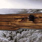 Walker Wood Gifts Gun Display Rustic Lever Action Rifle Display | Handcrafted Rustic Faux Live Edge Knotty Pine Gun Rack Wall Mount Henry Winchester Decor Gift