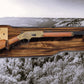 Walker Wood Gifts Gun Display Rustic Lever Action Rifle Display | Handcrafted Rustic Faux Live Edge Knotty Pine Gun Rack Wall Mount Henry Winchester Decor Gift
