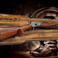 Walker Wood Gifts Gun Display Rustic Lever Action Winchester Rifle Display Faux Live Edge Knotty Pine Wall Decor Gift