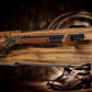 Walker Wood Gifts Gun Display Rustic Lever Action Winchester Rifle Display Faux Live Edge Knotty Pine Wall Decor Gift