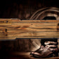 Walker Wood Gifts Gun Display Rustic Lever Action Winchester Rifle Display Faux Live Edge Knotty Pine Wall Decor Gift