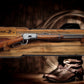 Walker Wood Gifts Gun Display Rustic Lever Action Winchester Rifle Display Faux Live Edge Knotty Pine Wall Decor Gift
