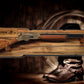 Walker Wood Gifts Gun Display Rustic Lever Action Winchester Rifle Display Faux Live Edge Knotty Pine Wall Decor Gift