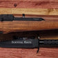 Walker Wood Gifts Gun Display Rustic Old Glory All-Purpose Rifle Display Knife Mount Aspen Cabin Collectors Gift