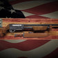 Walker Wood Gifts Gun Display Rustic Old Glory All-Purpose Rifle Display Knife Mount Aspen Cabin Collectors Gift