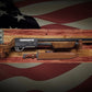 Walker Wood Gifts Gun Display Rustic Old Glory All-Purpose Rifle Display Knife Mount Faux Live Edge Aspen Cabin Décor Perfect Collectors Gift
