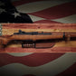 Walker Wood Gifts Gun Display Rustic Old Glory All-Purpose Rifle Display Knife Mount Faux Live Edge Aspen Cabin Décor Perfect Collectors Gift