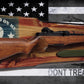 Walker Wood Gifts Gun Display Rustic Old Glory Don't Tread On Me M1 Garand Display Faux Live Edge Knotty Pine Cabin Décor Collectors Gift