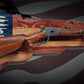 Walker Wood Gifts Gun Display Rustic Trump Lever Action Gun Display Faux Live Edge Knotty Pine Collectors Gift